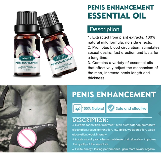 MK Pure Essential Oils Men's Penis Enlargement - ZhenDuo Sex Shop