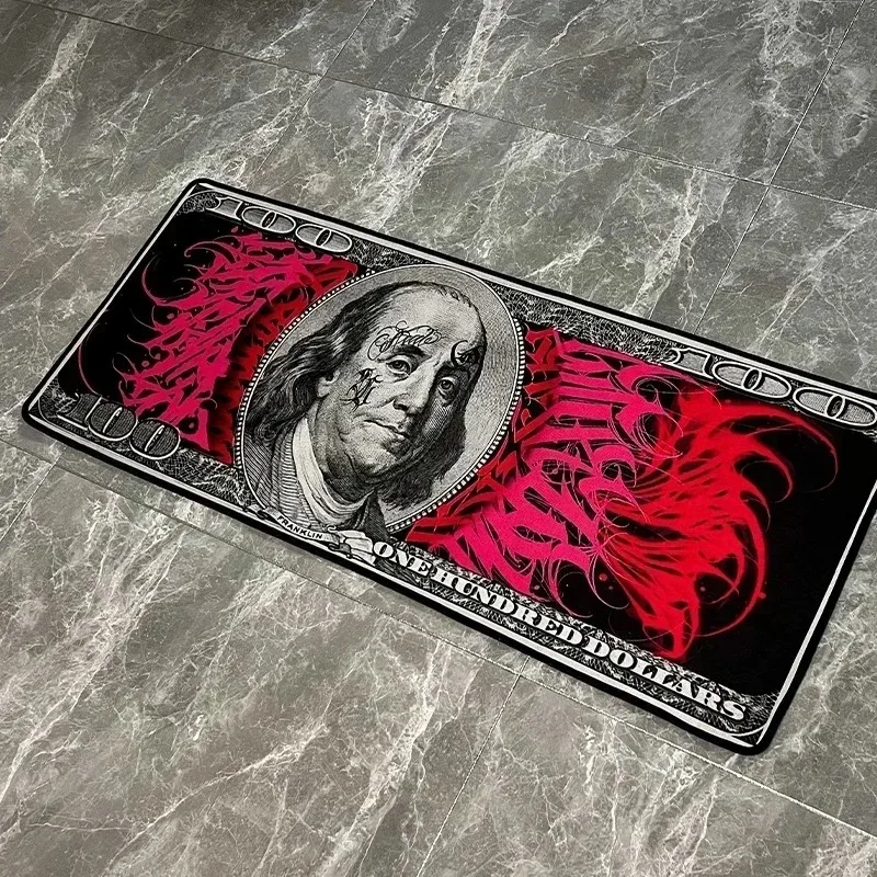 Bedroom Carpet Non-slip Dirt-resistant Wear-resistant Floor Mat US Dollar Bedside Rugs Long Home Decoration Mats Alfombra 침실 카펫 3