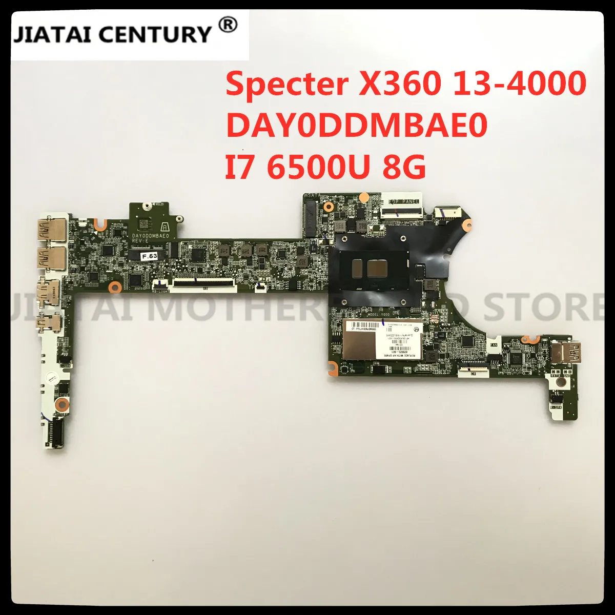 

Материнская плата для ноутбука HP Specter X360 13-4000 G2 13-4100 13-4102TU DAY0DDMBAE0 828825-601,828825-501 i7 6500U 8G 100% work