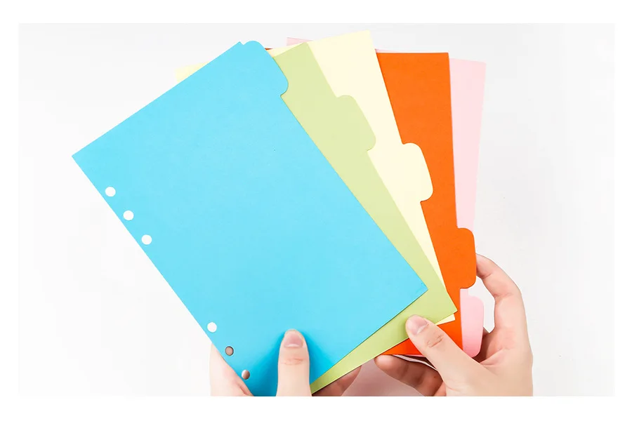 Craft Loose Leaf Notebook Refill - Spiral Binder Inner Pages with Line, Blank, and Grid Options