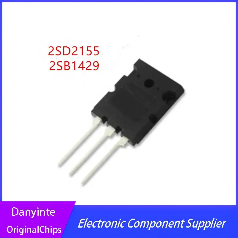 

NEW 20PCS/LOT [10PCS 2SD2155+10PCS 2SB1429 ] D2155 B1429 TO-3P