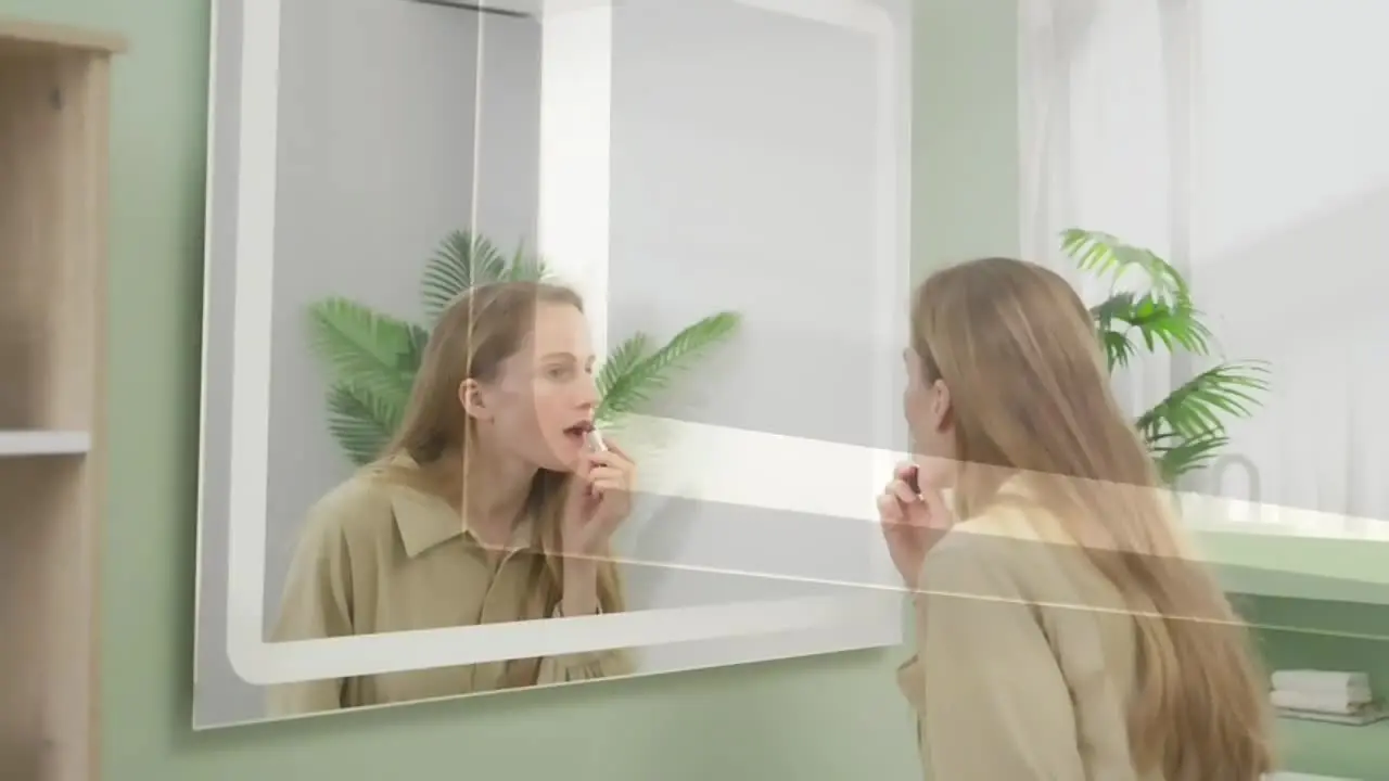 LED Bathroom Mirror 24×32” | Anti-Fog Touch Control Wall Cosmetic ...