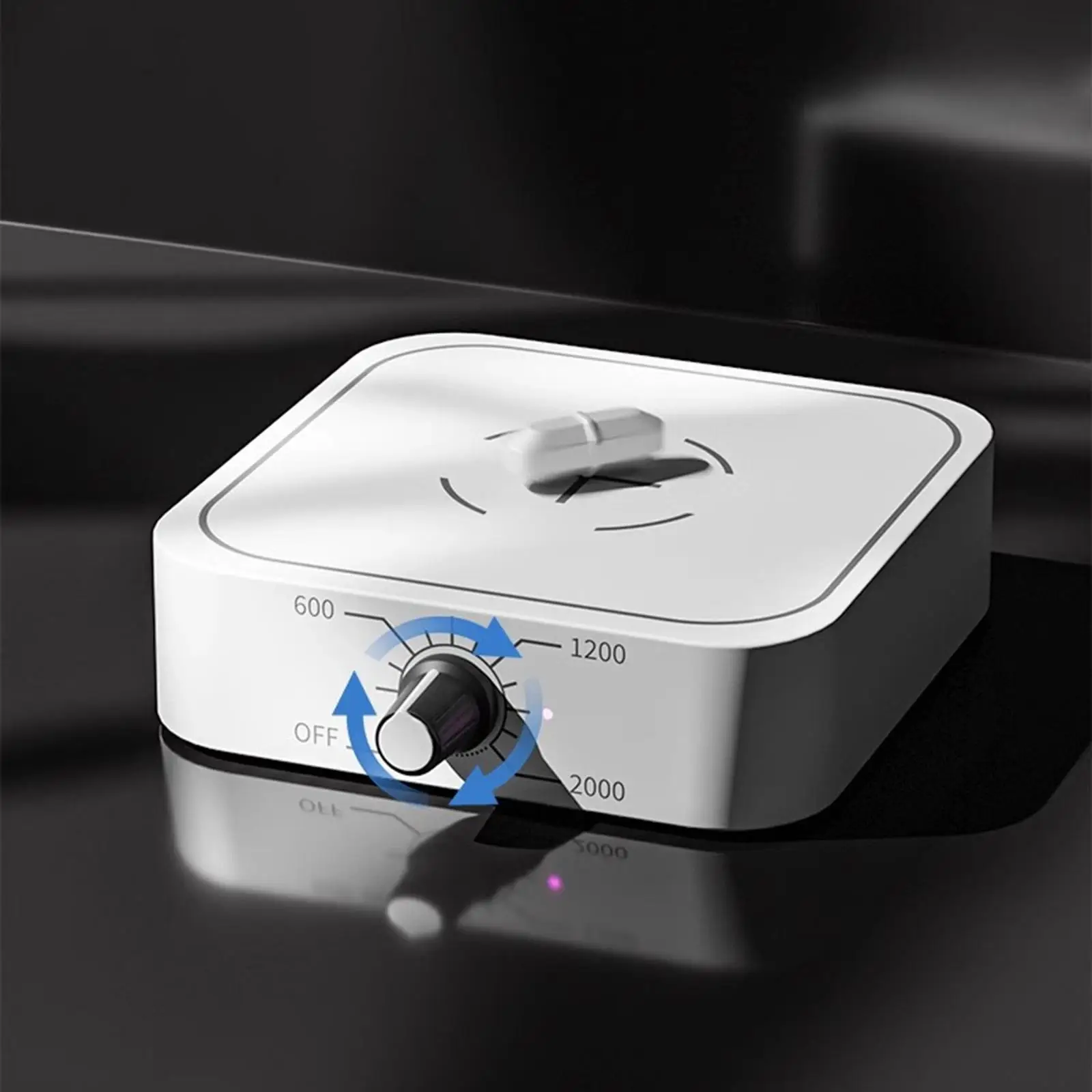 Magnetic Mixer Infinitely Adjustable Speed 1L to 1.5L Capacity with Type C Cable Magnetic Stir Plate for Workspace Lab School 1
