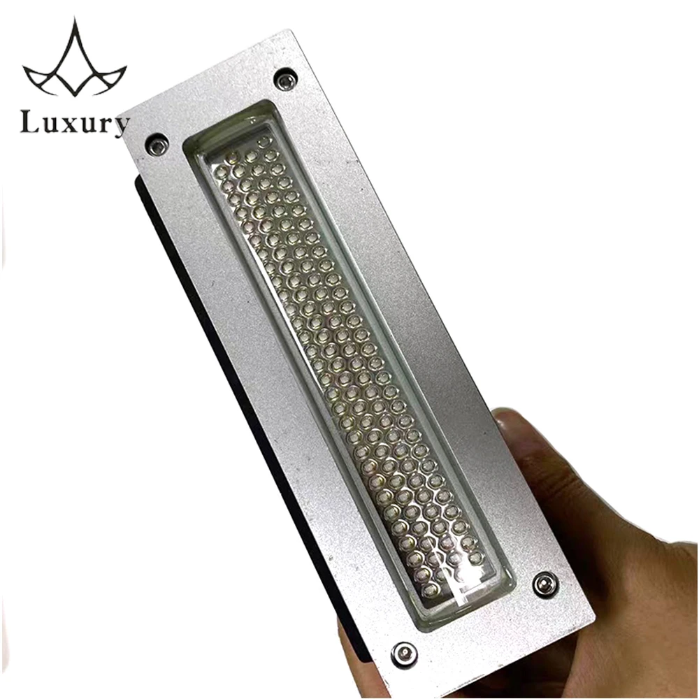 

Высокомощный принтер с воздушным охлаждением Ricoh G5G6 сопло с плоским экраном Лампа для отверждения УФ-чернил 12020 мм