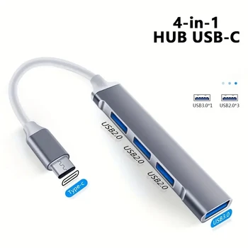 4-Port Type-C USB Hub Adapter 1