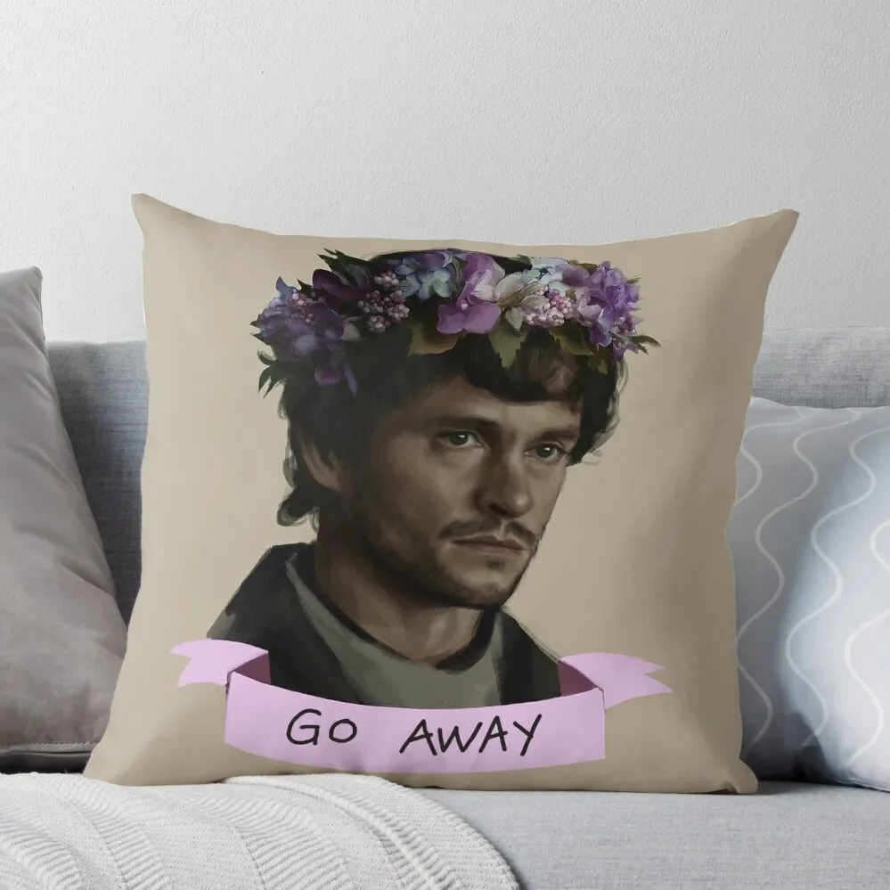 

Hannibal - Go Away Throw Pillow christmas supplies Custom Cushion Photo