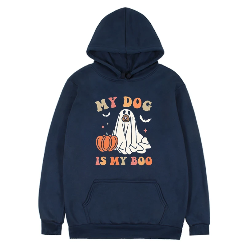 Boo Sweatshirt Mom Hoodies Dog Lover Clothes Halloween Dog Sweatshirt Funny Halloween Hoodie Aesthetic