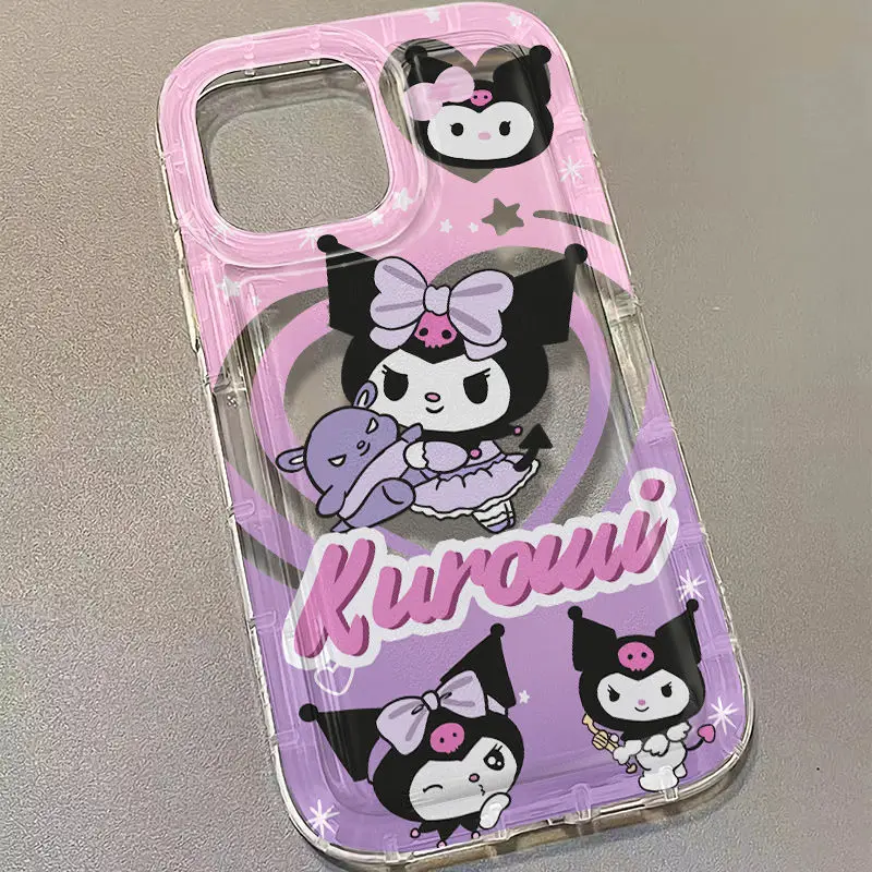 thumbnail image 1 of Funda transparente para Samsung Galaxy S23 Ultra S22 S21 FE S10 Plus Note 20 10 A34 A54 A33 A53 A32 A52, dibujo animado de Hello Kitty Melody, 1 of 5