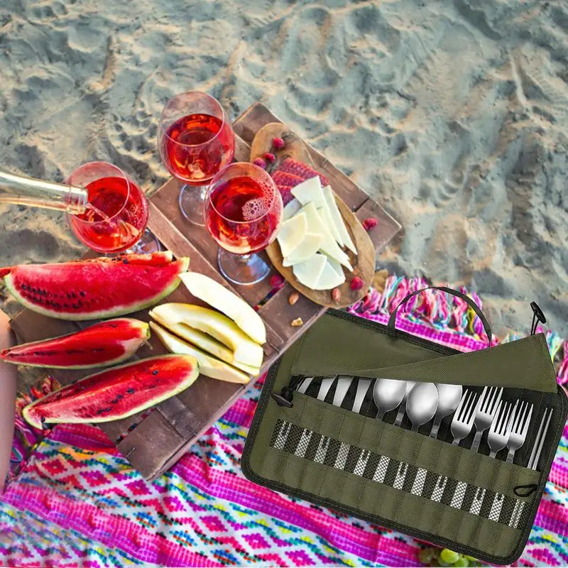 Camping Cutlery Storage Bag 5