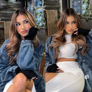 Body Wave Soft 5x5 Silk Base Highlight Blond Jewish Human Hair Wig  Baby Hair HD Lace European Hair Preplucked