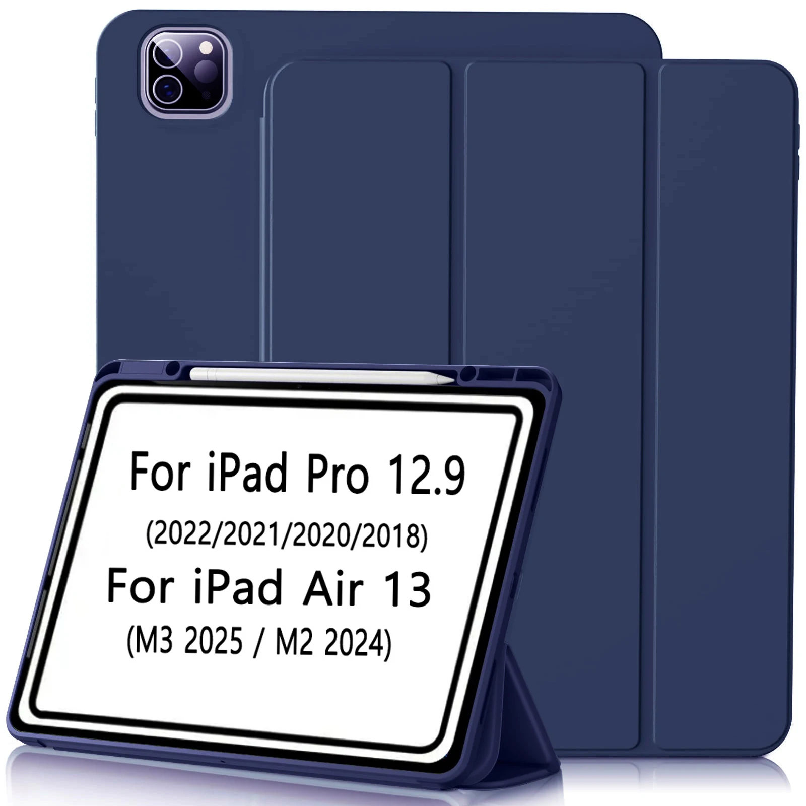 Sleek Protective Tablet Case with Pencil Holder