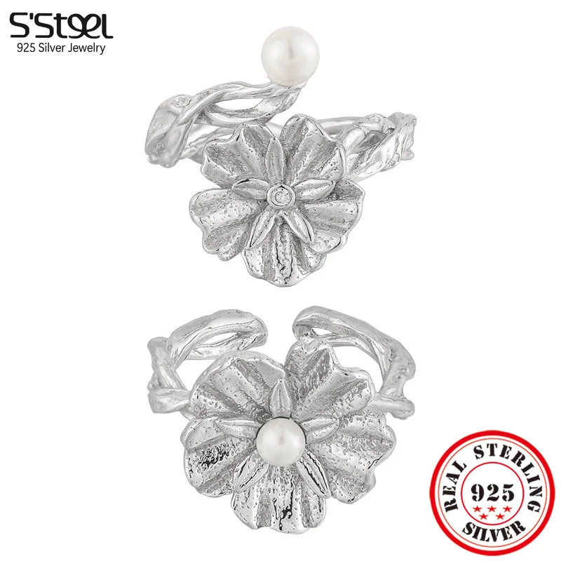 925 Sterling Silver Jewelry Accessories  Flower Jewelry Sterling Silver -  925 - Aliexpress
