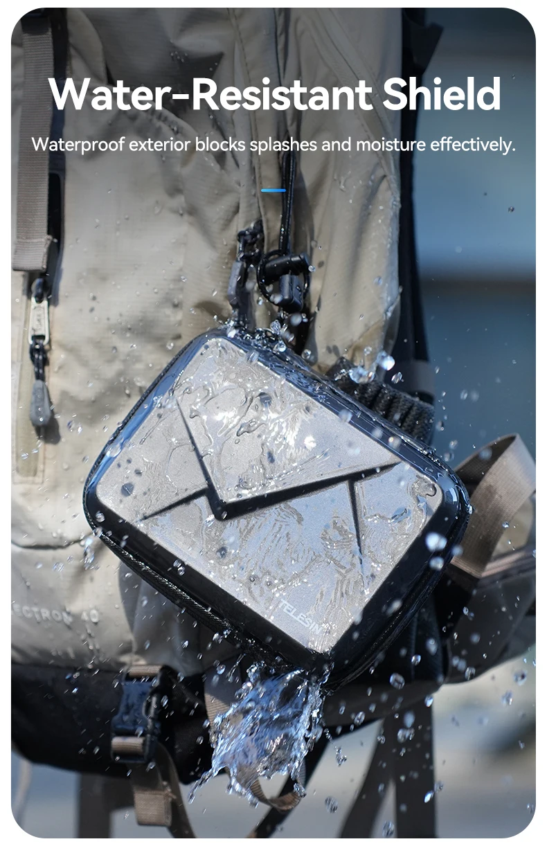 Waterproof Carrying Adjustable Space Bag Protective Bag Storage Box for Osmo Ac