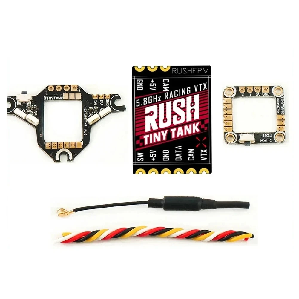 RUSH TANK Tiny VTX Nano 25-350mW 48CH SmartAudio pour micro drones FPV