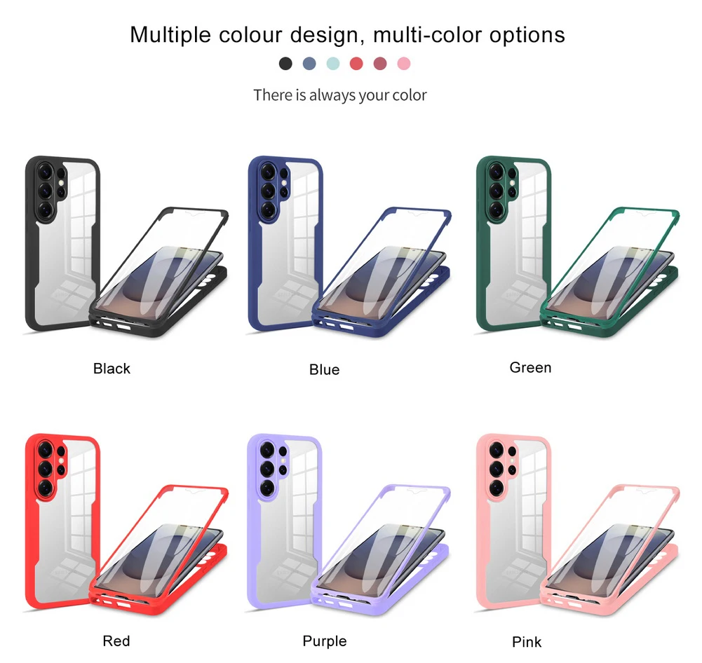 Fully Coverage Double Protect Shield Case - Premium Full Cover