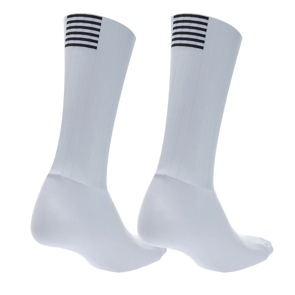 

2024 New Cycling Aero Pro Team Socks Anti Slip Silicone Road Bike Socks Men Sport Calcetines Ciclismo