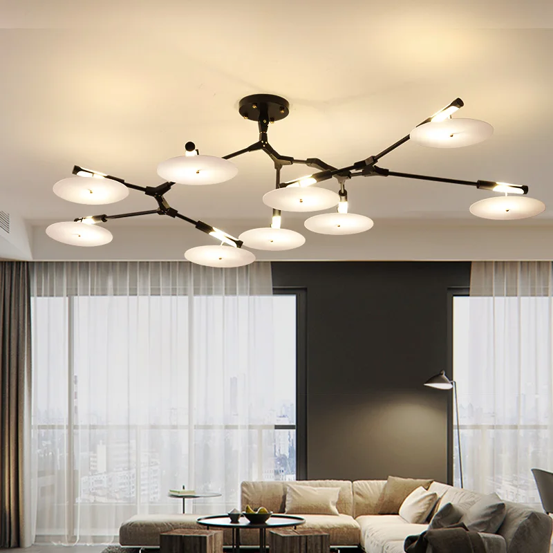 Sandyha Lampadario Molecolare Colgante Techo Lustres Para Sala De Jantar Soffitto Soggiorno Sala Da Pranzo Cucina Lampada A Sospensione Apparecchio