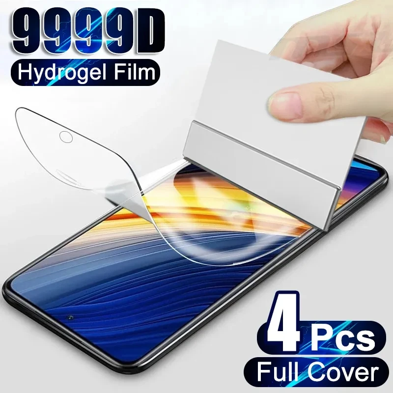 

Hydrogel Film For Xiaomi Redmi A1 Note 8 12C 10 9S 9A 11S 10S Poco C40 C55 F3 F5 M5S X3 X4 Pro NFC Mi 9 SE Screen Protectors