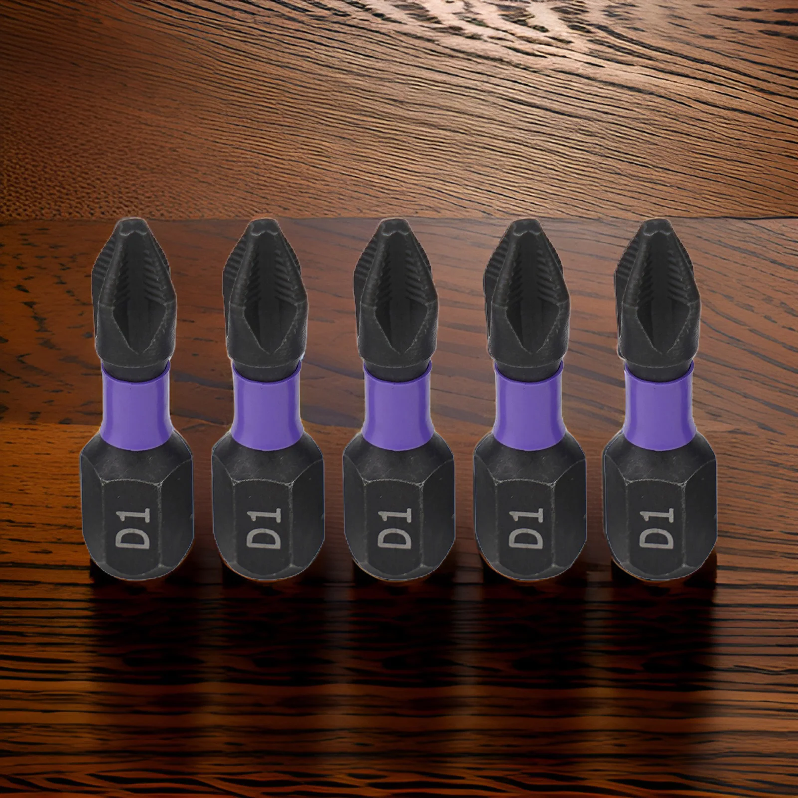 

Impact Drill Bit Batch Head 5pcs Alloy Steel Black Hand Tool Magnetic Non-slip PH2 Bit For Electric Screwdrivers