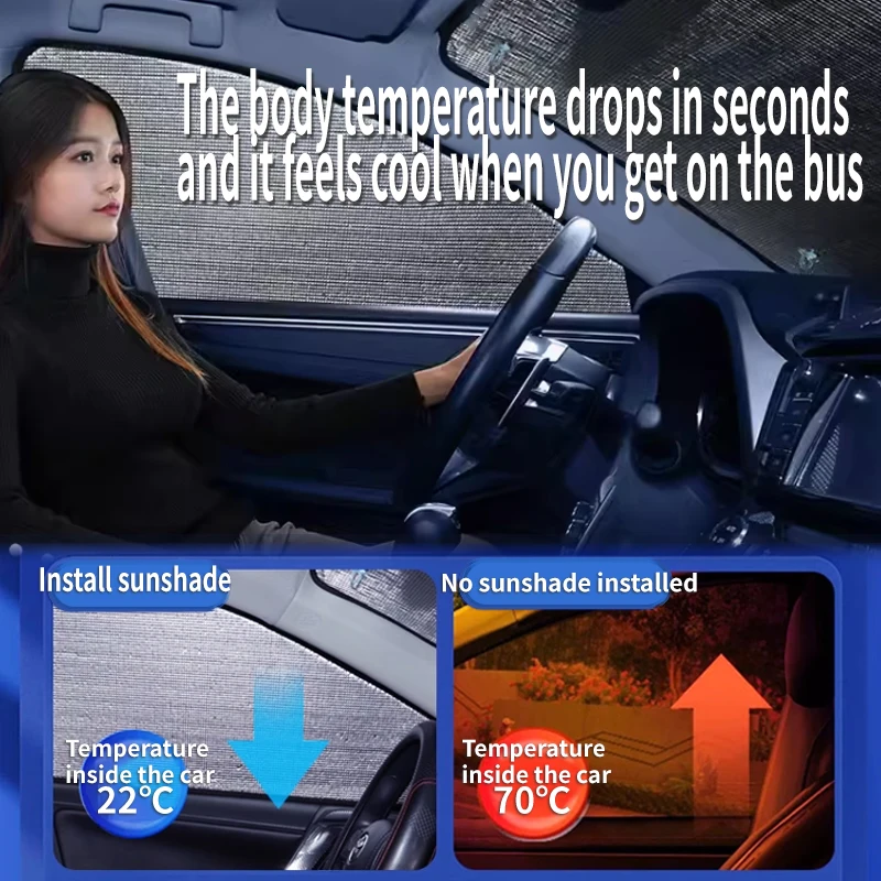 Car Sun Shade For MG One Auto Heat Windshield Sunshade Insulation Car Sun Protection Visor Accessories