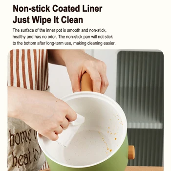 220V/110V Electric Rice Cooker Multifunctional Stew Pan Non-stick Cookware for Kitchen Offer Multicooker Hot Pot Home Appliance 5