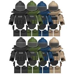 Beige Military Weapon Box Building Block Accessories (8pcs)