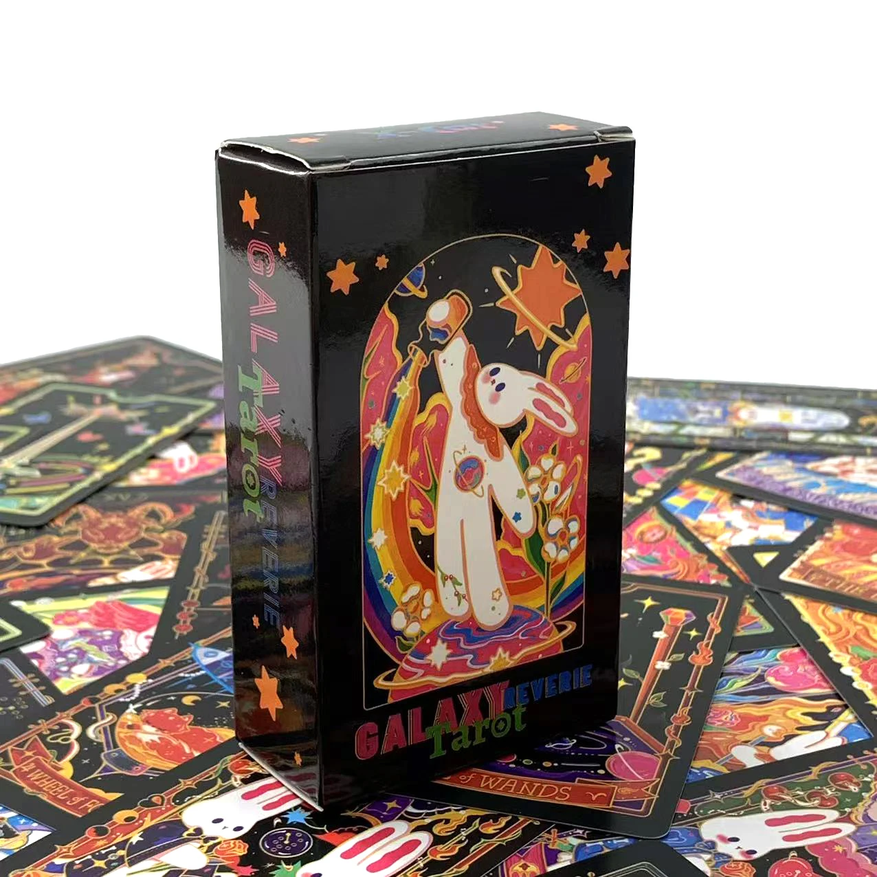 GalaxyReverieTarotDeckCuteCartoonCardsGreatForBeginners,Meditation&PartyGames,HalloweenandChristmasGames-AliExpress