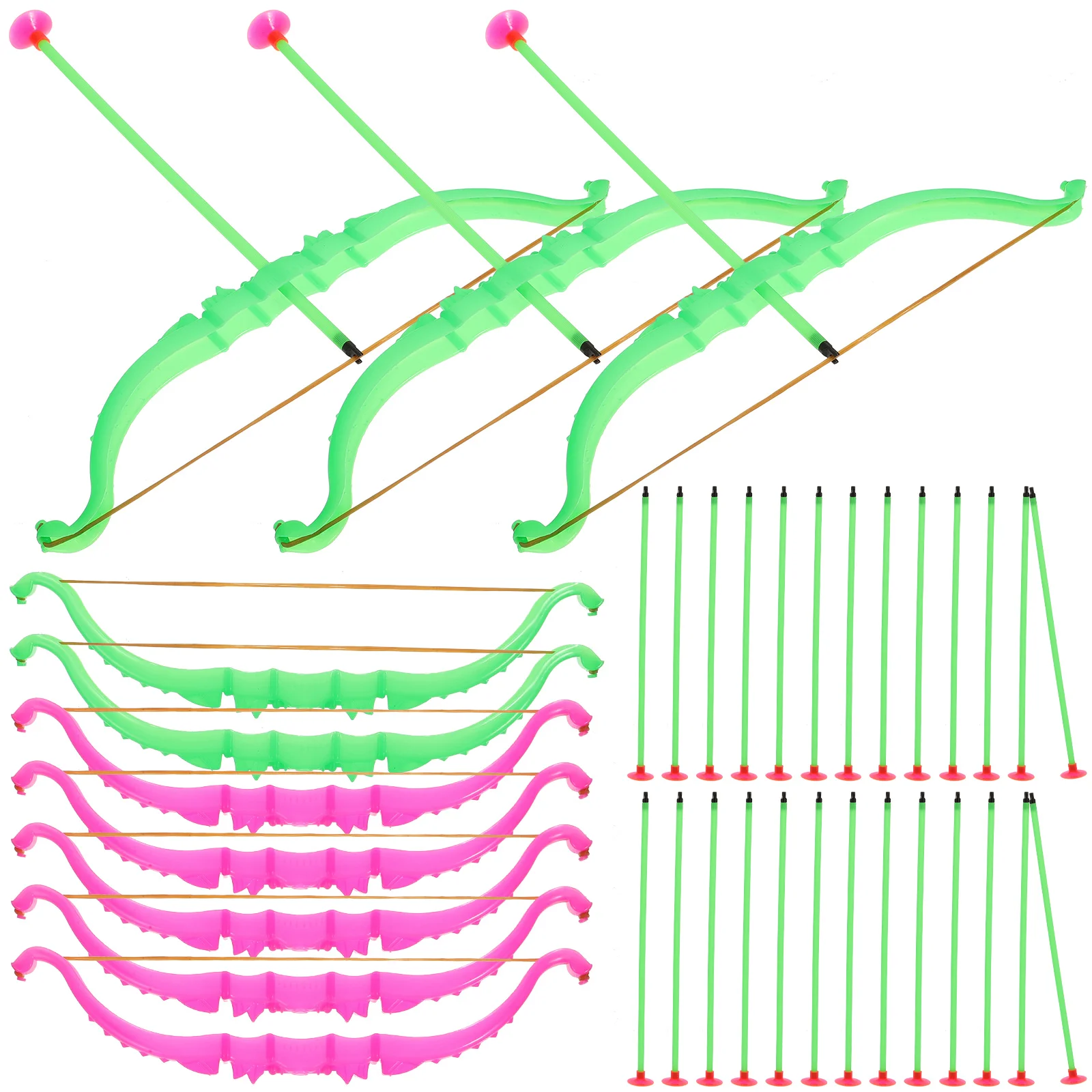 

Kids Archery Toy Bow Suction Cup Arrows Toy Birthday Gift Cupid'S Arrow Valentine'S Day Party Costume Prom Costume Props
