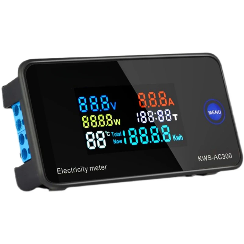 220V AC Voltage Ammeter Digital Voltmeter Household Electricity Electricity Voltage Current Power Testing Instrument