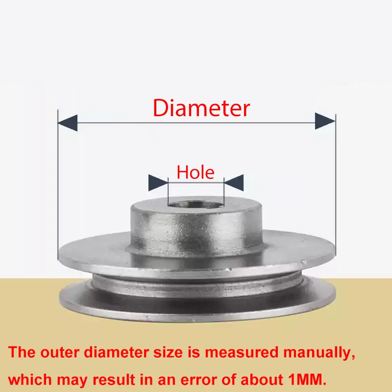 V-Belt Pulley Dia 50-100mm Thickened Single-Slot A Type Pulley Cast Iron Wheel Power Tool Accessories belt pulley