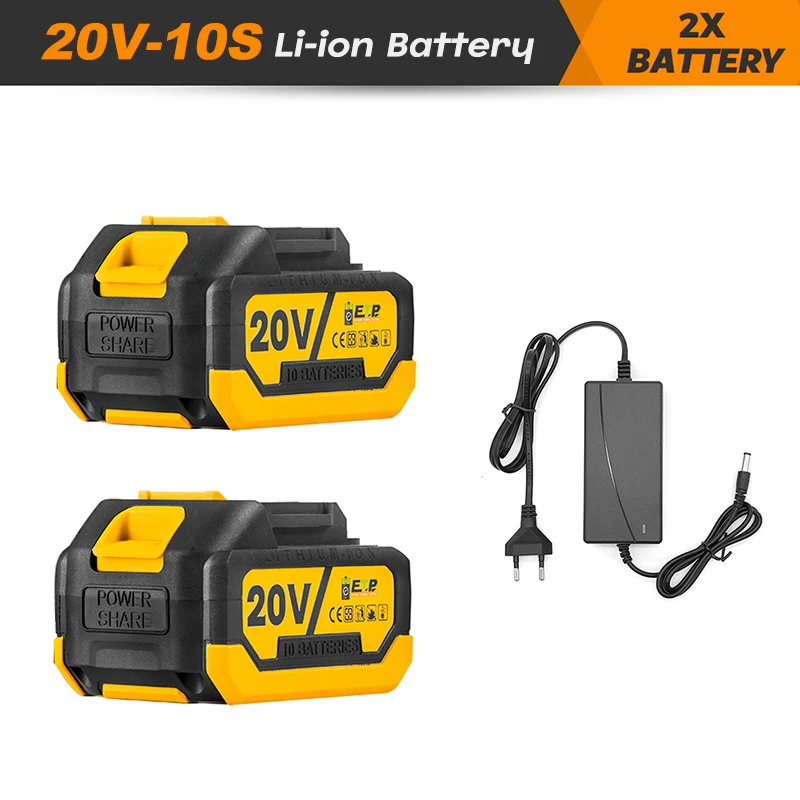20V Rechargeable Replacement Lithium Ion Large Battery Upgraded High Capacity For Makita 18V Cordless Power Tool Battery rechargeable battery