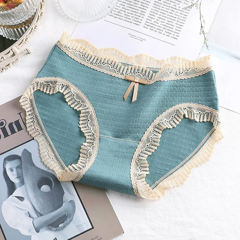 

Женское хлопковое дышащее мягкое нижнее белье кружевные боковые с высокой эластичной средней талией бесшовные трусики простой стиль однотонные женские бюстгальтеры