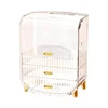 Cosmetic Storage Box, Seamless Dust-Proof Organizer, Transparent Storage Case, Large Capacity Box for Makeup 6