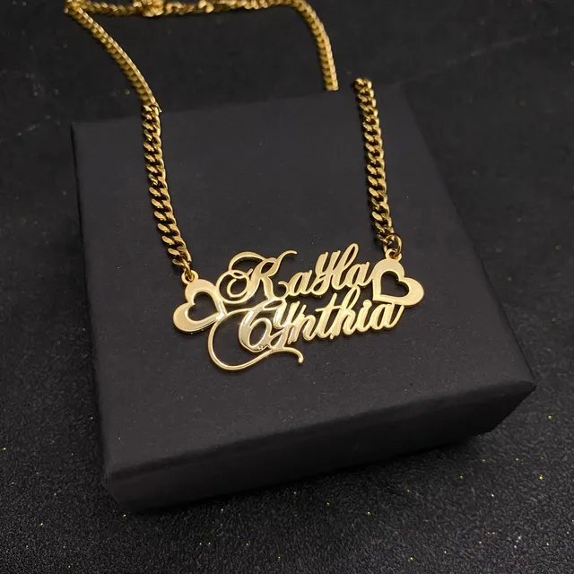 VishowCo Custom Old English Necklace 