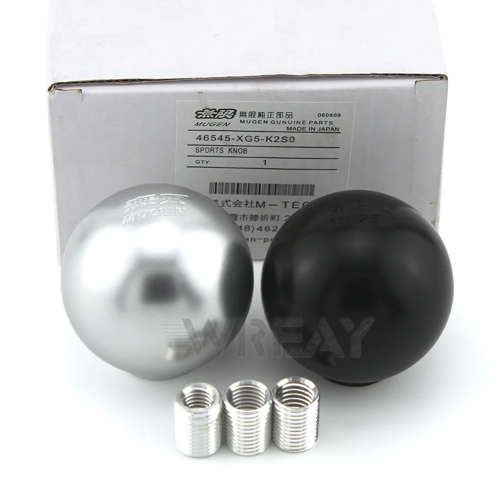 JDM Mugen Power CNC Aluminum Gear Shift Knob Racing Shifter Stick Lever