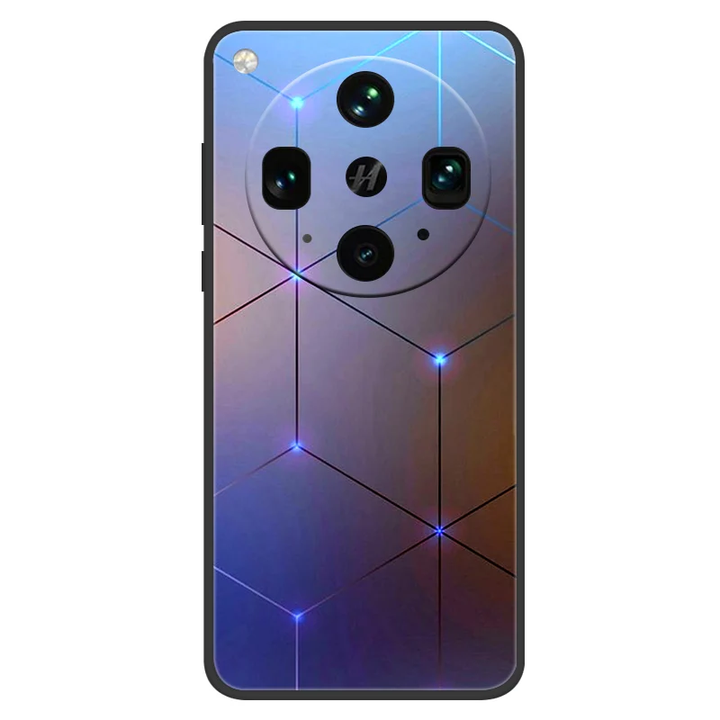 Charming Painted Silicone Shockproof Back Cover Case