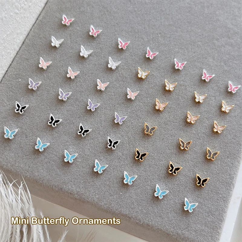 

10 шт. мини 3D в форме бабочки из сплава