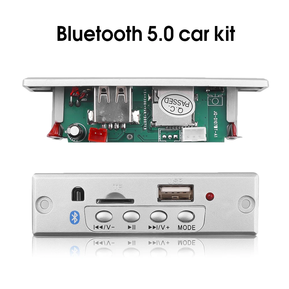 Bluetooth 5.0 Decoder Board MP3 Player Car Audio Support USB TF FM Radio Module for Car DC 5V 12V Support MP3 WMA WAV FLAC APE audio mp3 player bluetooth mp3 decoder audio decoder board