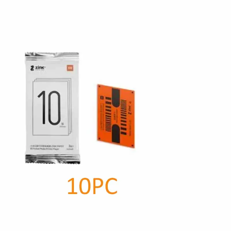 Carta per stampante tascabile originale Xiaomi Mijia ZINK Stampa fotografica autoadesiva 100/50/10 fogli Carte per mini stampante Xiaomi da 3 pollici