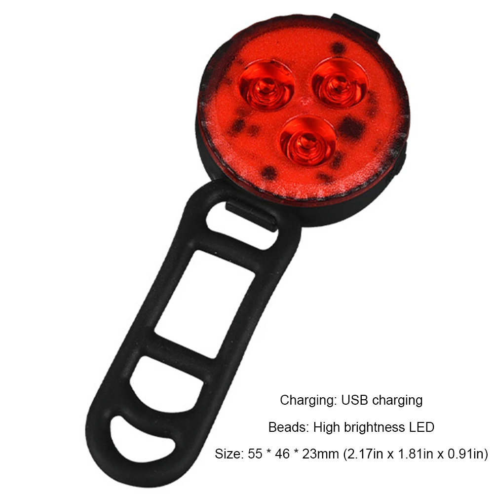 LED 자전거 손전등 미등, USB 충전식 사이클링 경고등, 자전거 사이클링 랜턴 램프, MTB 도로 사이클링용