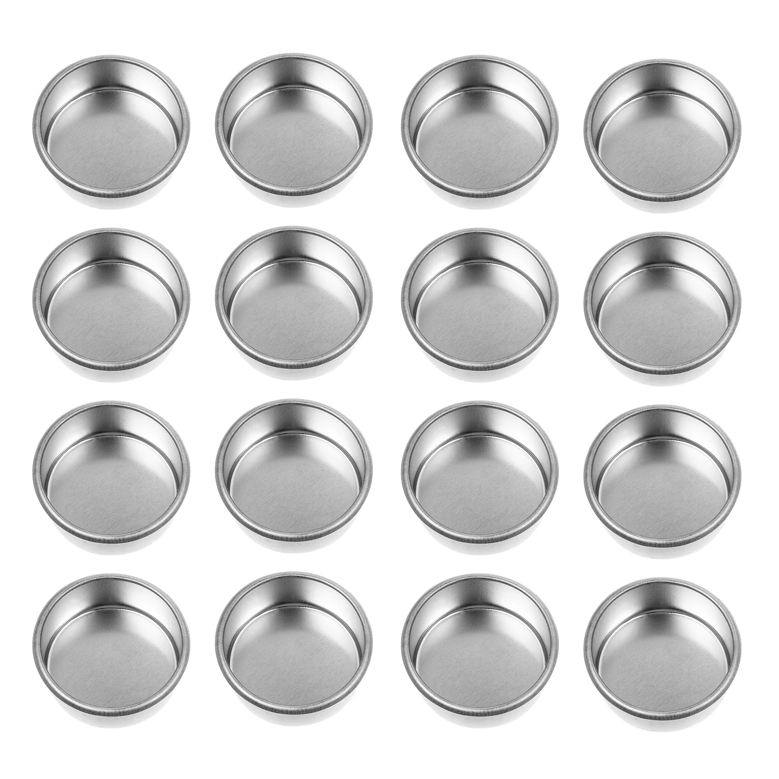 Candle Holders 20 Pcs Wax Cups Taper Iron Tealight Cup Metal Tea Light Case Desktop Tealight Holder Retro Home Decor