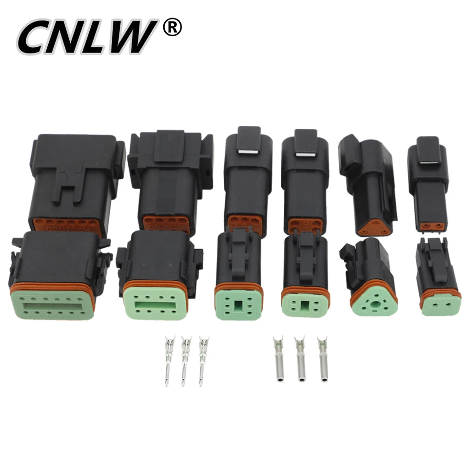 DT Connector, 2 3 4 6 Pin Deutsch Connector Kit, Waterproof Automotive Electrical Connectors With Stamped Contacts And Seal Plugs For Truck, Off-Road - View #5