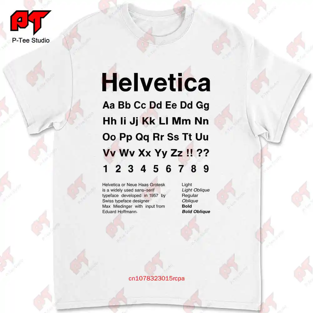 

Футболка Helvetica RG7Z