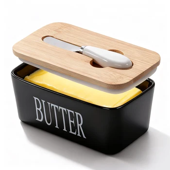 Ceramic Butter Keeper Set 1