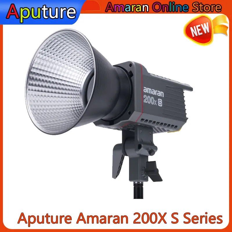 

Aputure Amaran 200X S Series 200W Bi-Color LED Video Light 2700-6500K Bluetooth App Control 9 Lighting Effects Ultra Silent Fan