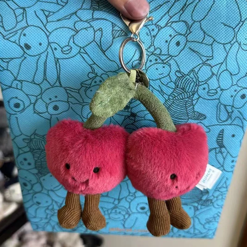 AMUSEABLE CROISSANT Bag Charm Soft Plush Toy Keychain | eBay