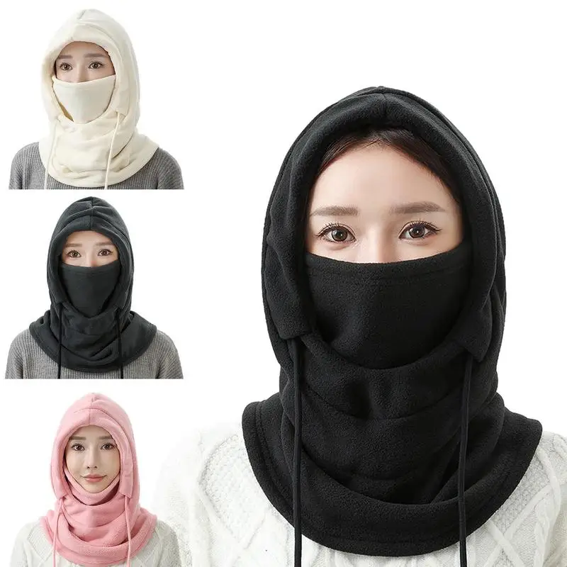 

3 in 1 Coldproof Hat Scarf Masque Ear Protection Scarf Warm Keeping Necessities Skin Friendly Masque Scarf for Cycling outside