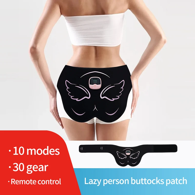Electric Butt Muscle Stimulator EMS Hips Trainer USB Rechargable Buttocks Lifting Muscle Toner Lose Weight Burning Fat Fitness muscle stimulator