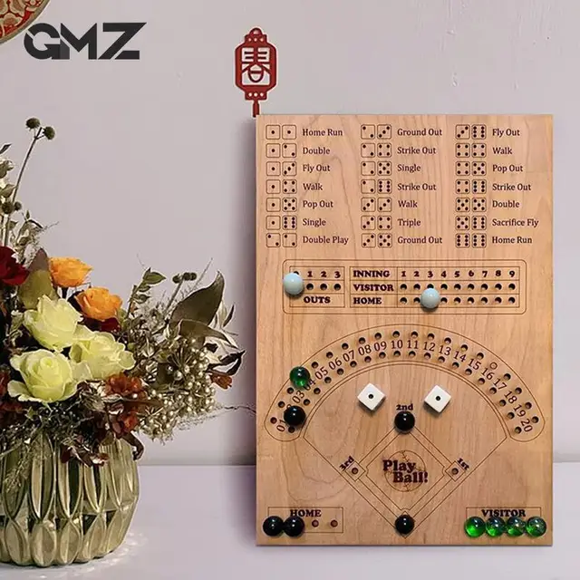 성인용 야구 주사위 보드 게임, 더블 배틀 인터랙티브 테이블 게임