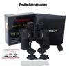 BORWOLF 10X50 ED Professional Zoom 26MM Large eyepiece powerful Binoculars Light night vision for hunting telescope 6